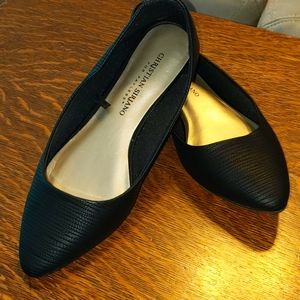 Christian Siriano for Payless Black flats WIDE